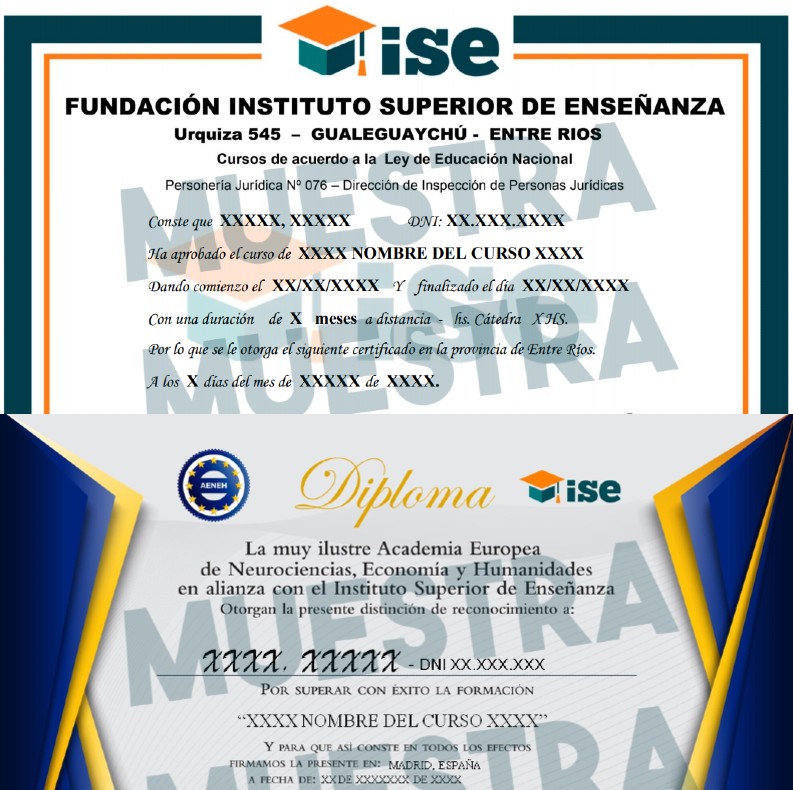 certificado curso