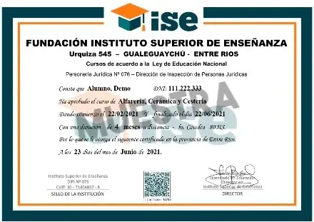 certificado curso