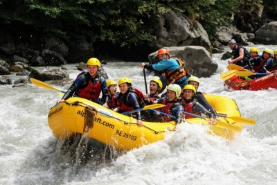 Capacitación en Rafting